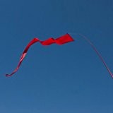 Fahnen - F-Tail Banner - UV-beständig und wetterfest - Abmessung: 600x40cm (Red)