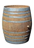 Fass mit 500 Liter, Holzfass, Weinfass aus Eichenholz (geschlossen als Stehtisch)