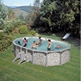 FEELING Pool-Set 500x300x120 cm Stein-Optik mit viel Zubehör für eine tolle Pool-Saison