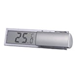 Fensterthermometer WS 7026 - ein digitales Thermometer mit halb-transparentem Display - klein aber oh-ho!