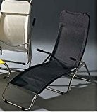 Fiam jan kurtz SAMBA sonnenliege SCHWARZ sauna RELAX 471211 sunbed lounger reclining chair