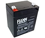 FIAMM Bleiakku FG20451 12V 4,5Ah Vlies Blei Akku USV FG 20451 Gel Batterie AGM Faston 4,8mm