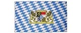 Flagge 150x90 cm Bayern mit Wappen