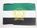 FLAGGE AFGHANISTAN ALT 2001-2002 45x30cm mit kordel - AFGHANISCHE FAHNE 30 x 45 cm - flaggen AZ FLAG Top Qualität