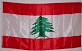 Flagge des Libanon, 1.52 x 3 meters Libanesische Flagge