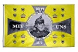 Flagge Deutsches Reich Otto von Bismarck Gott mit uns - 90 x 150 cm