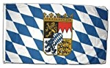 Flagge Deutschland Bayern mit Wappen - 60 x 90 cm