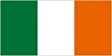 Flagge, dreifarbige Irland-Flagge, 5 x 5 x 5 cm