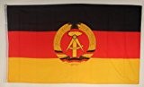 Flagge Fahne DDR 90x60 cm wetterfest und lichtecht für innen und aussen