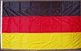 Flagge Fahne Deutschland, ca. 30 x 45 cm, 160 g/m² Polyesterwebware Premiumqualität