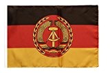 Flagge / Fahne Deutschland DDR Nationale Volksarmee NVA + gratis Sticker, Flaggenfritze®