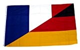 Flagge / Fahne Deutschland / Frankreich 90 x 150 cm