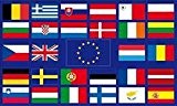 Flagge Fahne Europa 28 Länder