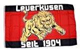 Flagge Fahne Fussball Leverkusen 90 x 150 cm FLAGGENMAE®