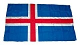 Flagge Fahne Island 30 x 45 cm FLAGGENMAE® Fahnen