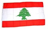 Flagge Fahne Libanon 60 x 90 cm FLAGGENMAE®