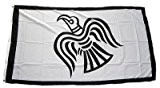Flagge Fahne Raven Wikinger 90 x 150 cm FLAGGENMAE®