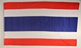 Flagge Fahne Thailand 90x60 cm wetterfest und lichtecht für innen und aussen