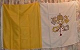 Flagge Fahne Vatikan 90x60 cm wetterfest und lichtecht für innen und aussen