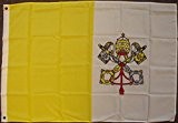 Flagge Fahne Vatikan, ca. 60 x 90 cm