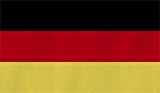 Flagge Großformat 250 x 150 cm wetterfest Fahne in 16 verschiedenen Ausführungen mit Ösen Farbe Deutschland