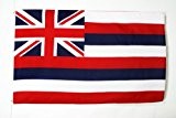 FLAGGE HAWAII 90x60cm - HAWAIISCHE BUNDESSTAAT FAHNE 60 x 90 cm - flaggen AZ FLAG Top Qualität