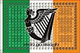 FLAGGE IRLAND THE SOLDIERS SONG 150x90cm - IRISCHE FAHNE 90 x 150 cm - flaggen AZ FLAG Top Qualität