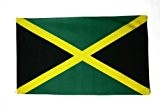 FLAGGE JAMAIKA 150x90cm - JAMAIKANISCHE FAHNE 90 x 150 cm feiner polyester - flaggen AZ FLAG