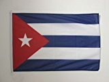 FLAGGE KUBA 90x60cm - KUBANISCHE FAHNE 60 x 90 cm Aussenverwendung - flaggen AZ FLAG Top Qualität