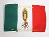 FLAGGE MEXIKO VIVA CRISTO REY 45x30cm mit kordel - MEXIKANISCHE FAHNE 30 x 45 cm - flaggen AZ FLAG Top ...