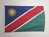 FLAGGE NAMIBIA 90x60cm - REPUBLIK NAMIBIA FAHNE 60 x 90 cm Aussenverwendung - flaggen AZ FLAG Top Qualität