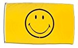 Flagge Smiley - 90 x 150 cm