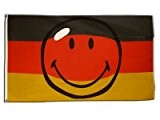 Flagge Smiley Deutschland - 90 x 150 cm