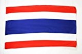 FLAGGE THAILAND 150x90cm - THAILÄNDISCHE FAHNE 90 x 150 cm feiner polyester - flaggen AZ FLAG