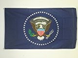 FLAGGE USA PRÄSIDENT 150x90cm - VEREINIGTEN STAATEN VON AMERIKA FAHNE 90 x 150 cm - flaggen AZ FLAG Top Qualität