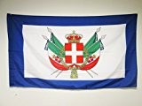 FLAGGE WAFFEN KÖNIGREICH ITALIEN 1861-1870 150x90cm - ITALIENISCHE ALT FAHNE 90 x 150 cm scheide für Mast - flaggen AZ ...