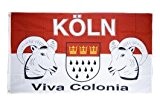 Flaggenfritze® Fanflagge Köln Viva Colonia 90x150cm