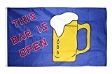 Flaggenfritze® Flagge Bier This Bar is Open 90x150cm