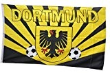 Flaggenfritze® Flagge Fanflagge Dortmund Strahlen - 90 x 150 cm