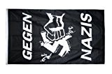 Flaggenfritze® Flagge Gegen Nazis 90x150cm