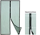 Fliegengitter, Insektenschutzvorhang mit Magnetverschluss für Balkontüren