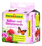 Floragard Balkon- und Geranienerde 40 L leicht Kompakt