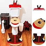 Flying Colourz den Sitz Toiletten der Rentier Weihnachten deckt Santa glücklich Closestool das Spiel von Petit Kofferraumwanne, Dekorationen