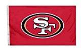 Fremont sterben INC Sports League San Francisco 49ers Logo NFL 3 Ft. X 5 Ft. Polyester Flagge mit Grommetts von Fremont sterben, ...