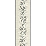 Friedola Miami Tischläufer, weiß, 150 x 40 x 0,4 cm, 25667