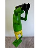 Frosch Zaungucker Exner Gartendeko Spanner Figur Dekofigur Metall 130 cm 211856