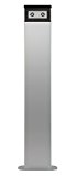 Gacoli Catwalk Nr. 3 - Lampe, die, Körper und Spike, 75 x 10 cm, grau