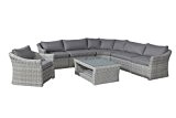 Garden Impressions Lounge Set Calliope Passion Willow, 7-teilig