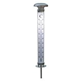 Garden Pleasure Solar-Thermometer mit LED Beleuchtung Thermometer Temperatur Kunststoff NEU