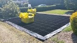 Garden Shed Basis Grid 4 m x 2,5 m Anzüge 12 x 8 Schuppen & 13 x 8 Füße Schuppen = Full Eco-Set + Hochbelastbar Membran - Kunststoff ...